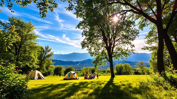 Vacances réussies en famille au camping près de valence
